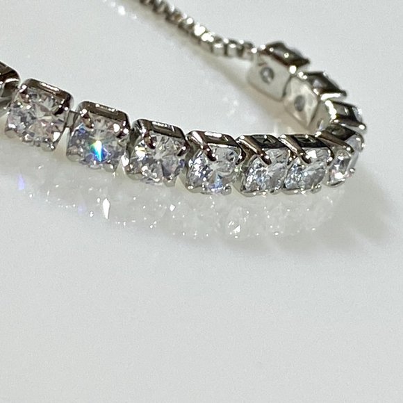 Jewelry - Sterling Silver Adjustable Tennis Bracelet